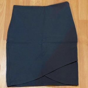 Aritzia Sunday Best Primrose Skirt Dark Grey XXS